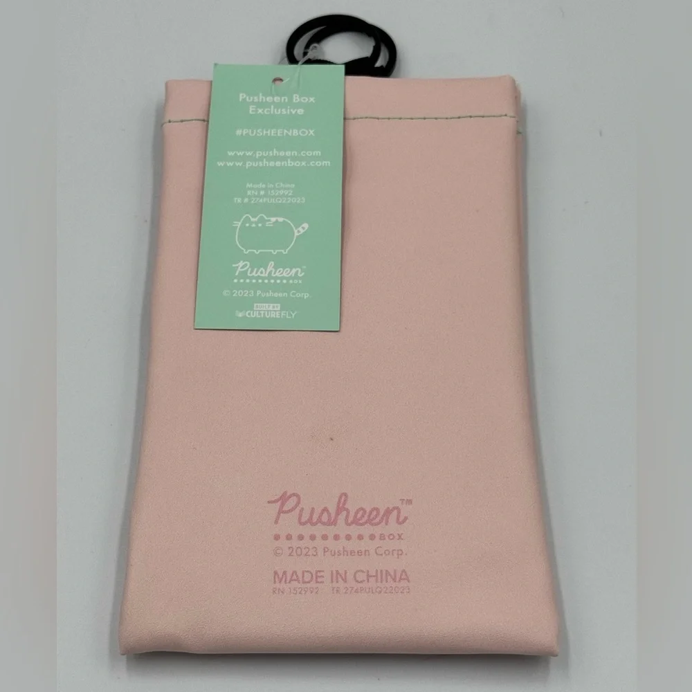 NWT Pusheen Box Thermal Pink Phone Pouch Limited Edition Summer 2023